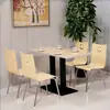 Mesas e cadeiras de cantina mesa e cadeira de café da manhã fast food combinação de mesa e cadeira lanchonete loja de milk tea loja de macarrão de arroz mesas e cadeiras loja de hambúrguer mesas e cadeiras de restaurante