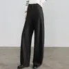 Pantalones de Mamá Primavera, Otoño e Invierno Sueltos de Cintura Alta Rectos, Pantalones Casuales de Nuevo Estilo, Pantalones para Mujeres de Mediana Edad y Mayores