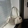 Estilo Coreano Nuevo Transfronterizo Estampado de Leopardo Casual 2026 Nailon Viaje Diario Gran Capacidad Ligera Bolso de Mano para Hombro Mujer