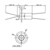 Anillo Pasante Conductor Conector Giratorio 20A 30A 45A Fabricante Mesa de Comedor Anillo Pasante Eléctrico Conector Giratorio de 360 Grados