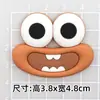 Boca de Salchicha Boca Risa Pegamento Suave Accesorios DIY Funda para Teléfono Móvil iPad Artículos Diarios Parche Taza de Agua Pantuflas Decoración para Refrigerador