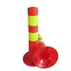 Venta al por mayor directa de fábrica columna de advertencia de PVC columna de protección anticolisión vial pila de aislamiento de partición columna de plástico reflectante de seguridad