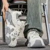 Zapatos de papá de suela gruesa 2026 verano nuevo versión coreana de moda juvenil malla transpirable deportivos casuales zapatillas para correr