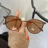 Gafas Fotocromáticas Ovaladas de Estilo Japonés Coreano que Reducen la Edad y Te Hacen Ver Más Delgado, Se Pueden Adaptar con Lentes Graduadas, Imprescindibles para un Look Natural por la Mañana, Gama Alta
