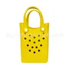 Bolso de Eva Perforado Vacaciones en la Playa Bolso de Playa Bolso de Mano de Verano para Mujer Bolso de Mujer de Venta Caliente Transfronterizo Se Puede Decorar con DIY