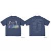Camiseta Estampada de Banda Cool Europea y Americana 2025 Coldplay Marca de Moda Mismo Estilo Camiseta Estampada de Manga Corta Letras para Hombre