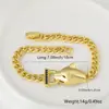 Distrito de Lu Moda Hip Hop Feminina Pulseira Personalidade Exagerada Pulseira Leopardo Banhada a Cobre Ouro Real Pulseira de Zircônio Micro Atacado