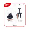 Clips de Fijación Rápida Universal Xinyida para Parachoques Delantero y Trasero, Guardabarros y Maletero de Coche