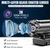 Modelo privado belleza 4K enfoque automático cámara de computadora HD red USB webcam en vivo sin controlador 2K altavoz