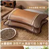 Almohada de trigo sarraceno de verano, Núcleo de almohada de ratán helado de verano, Almohada de protección para la columna cervical de adultos, Almohada especial de bambú para ayudar a dormir, Almohada dura de flor de grano entero
