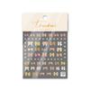 Tomoni 1331 - Adhesivos para uñas finos y resistentes, adhesivos termoadhesivos, adhesivos japoneses 5D, adhesivos para uñas de oso