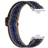 Para Mi Band 8Pro 9Pro Correa Elástica de Nailon Redmi watch4 5 Correa Tejida Elástica