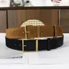 Cinturón de Mujer de Piel Sintética Pu Gamuza Mate a la Moda, Estilo Vintage con un Toque de Lujo, Adecuado para Combinar con Vestidos y Jeans