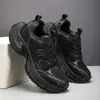 Zapatos Paris 10XL para Papá Suela Gruesa que Aumenta la Altura Ligeros Suela Suave Zapatos Casuales para Hombres y Mujeres Parejas Vintage Tenis de Pasarela