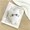 Bufanda Linda Gato Negro Pequeño Bolsa de Regalo para Estudiantes Colgante Figura de Pareja Peluche Llavero Adorno Cadena para Teléfono