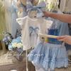 Vestido de Princesa para Niñas Vestido de Verano 2025 Nuevo Estilo Traje de Verano para Niños Falda de Niña Pequeña a la Moda Ropa Casual