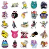 50 Pegatinas Decorativas Impermeables Estilo Animal Creativo Moderno Interesante Serie de Juego Altavoz de Escritorio Pegatinas para Auriculares