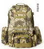 Mochila Multifuncional Combinada de 55L Bolsa Táctica de Montañismo Deportes de Ciclismo Exterior Hombro Campo Impermeable Exterior