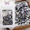 Pacote de Material de Pedras para Unhas Artísticas Full Diamond Transfronteiriço de Formato Irregular, Pacote Misto de Pedras de Formato Irregular com Fundo Plano, Pedras com Fundo Plano, Decorações para Unhas de Celebridade da Internet