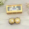 Chocolate Ferrero 2 Piezas, 3 Piezas, 6 Piezas, 8 Piezas Dulce de Boda Producto Terminado Dulce Recuerdos de Boda Regalos Festivos