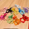Novo Pingente Colorido Criativo de Estrela de Cinco Pontas Dupla Pingente de Sino Acrílico Acessório de Bolsa para Melhor Amigo Enfeite para Pendurar DIY