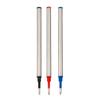 Punto paso G5 metal recarga bolígrafo de firma para oficina de negocios núcleo de repuesto negro rojo azul recarga de agua recarga orb