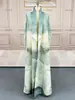 Ropa de mujer transfronteriza, cárdigans de estilo europeo y americano, chaquetas estampadas, ropa elegante para mujer de talla grande, conjuntos plisados de lujo ligero de alta gama Issey Miyake al por mayor