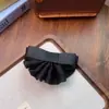 Saia Plissada Estilo Coreano Grampo de Cabelo Plissado Prendedor de Mola Cor Sólida Senso de Design Alto Senso Nicho Acessórios de Cabelo Headwear Grampo de Cabelo