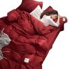 Nanjiren Ins Cor Sólida Conjunto de Quatro Peças Cama de Casal Solteiro Lençol Capa de Edredom Dormitório Conjunto de Três Peças Cama Lençol Capa de Edredom