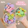 Pinzas de Flor de Colores para el Cabello de Niñas, Lindas Pinzas Bb para Flequillo Lateral, Pinzas para la Frente de Bebé, Accesorios para el Cabello, Pasadores