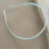 Diadema Transparente de Dos Colores con Patrón de Flujo Casual para Mujer para Lavarse la Cara y Recogerse el Cabello, Diadema Antideslizante 2025 Nuevo Elegante y Versátil para la Cabeza