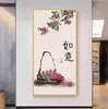 Arte de Pared Autoadhesivo para Cabecera de Dormitorio, Mural de Fondo para Habitación, Pintura Decorativa para Dormitorio Principal de Hotel/Casa de Huéspedes, Posada Pequeña y Fresca