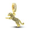 Diseño Original Cobre Chapado Plata 925 Accesorios con Cuentas DIY Lindo Animal Pulsera Collar Colgante Regalo Modelo Caliente Transfronterizo