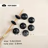 Acessórios para Joias DIY Ábaco Contas Espaçadoras Bicolores Acessórios Coloridos Feitos à Mão Sapatos e Chapéus Corrente para Celular Contas Soltas Acessórios de Acrílico