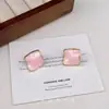 Brincos Quadrados Torcidos Irregulares Simples e Estilosos, Toque de Luxo Leve e de Alta Qualidade, Brincos Versáteis de Nicho para o Dia a Dia e para o Trabalho