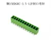 15EDG Bloco de Terminais de Encaixe 3.5mm 3.81mm Pino Reto Ângulo Reto Solda Placa de Circuito Impresso Soquete Macho Fêmea 2EDG