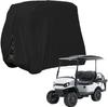 Cubierta para Scooter Kart de Tela Oxford Impermeable 210D Transfronteriza para Exterior de 2 Asientos 4 Asientos Cubierta Protectora Cubierta para Carro de Golf
