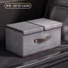 Caja de Almacenamiento para Coche Caja de Almacenamiento Práctica para Maletero Caja de Almacenamiento de Tela Gran Capacidad Plegable Organizador Artefacto