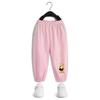 Pantalones antimosquitos para niños y niñas, pantalones finos de algodón para primavera y verano, pantalones casuales sueltos para bebés 2024