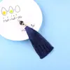 Fecho Lagosta Borla Franja Longa 14CM Penduricalho de Carro Penduricalho de Bolsa Nó Chinês Joias DIY Borla de Pedras Preciosas Joias