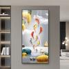 Pintura Decorativa de Entrada, Pintura Colgante de Entrada, Pintura Colgante para Pasillo, Pintura de Paisaje para Sala de Estar, Nueva Pintura de Entrada de Alta Gama