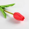 Suministro de Fábrica Creativo PU Mini Tulipán Decoraciones para el Hogar Adornos Ramo Tulipán Simulación Falso Tulipán Transfronterizo