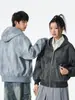 Venta al por mayor personalizada Primavera y Otoño 2025 Nuevas Blusas Holgadas Tendencia Juvenil Chaquetas de Manga Larga Moda Masculina