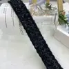Ribete de Encaje Tejido con Hilo Dorado Estilo Chanel Pequeño, Accesorios y Materiales para Ropa, Ribete de Encaje con Hilo Dorado y Plateado, Materiales para Ropa de Mujer de Otoño e Invierno