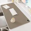 Alfombrilla de ratón calefactable tipo crema, alfombrilla de escritorio cálida calefactable extragrande, alto valor para chicas, alfombrilla calentadora de manos para escribir en la oficina en invierno