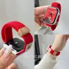 Cinto Fino com Fivela Magnética em Forma de Urso e Tira de Nylon Adequado para Apple S10 S11 iWatch 9 Ultra Pulseira