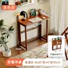 Escritorio de Estudio, Estantería, Mesa Integrada, Dormitorio de Apartamento Pequeño, Mesa Plegable para el Hogar, Mesa para Computadora, Mesa de Estudio y Escritura para Estudiantes