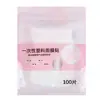 Cubierta de Mascarilla de Plástico Desechable Transparente Salón de Belleza Spa Especial Ultrafina Papel de Mascarilla Facial de Plástico