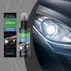 Homonth Spray para Cuidado de Faros de Coche Mantenimiento Limpiar Brillo Pulir Refrescante Fresco Spray Protector