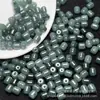 Cuentas de jadeíta natural de Myanmar, grado A, 6 mm, forma de cápsula, cuentas de melón de invierno, cuentas sueltas al por mayor, joyería de jade para DIY, pulsera, collar, cuentas espaciadoras
